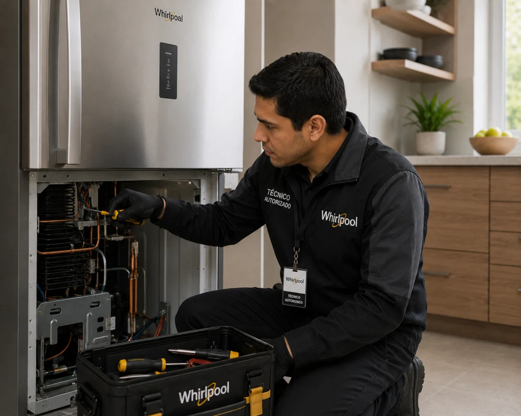 Técnico certificado Whirlpool llegando a domicilio en Asunción